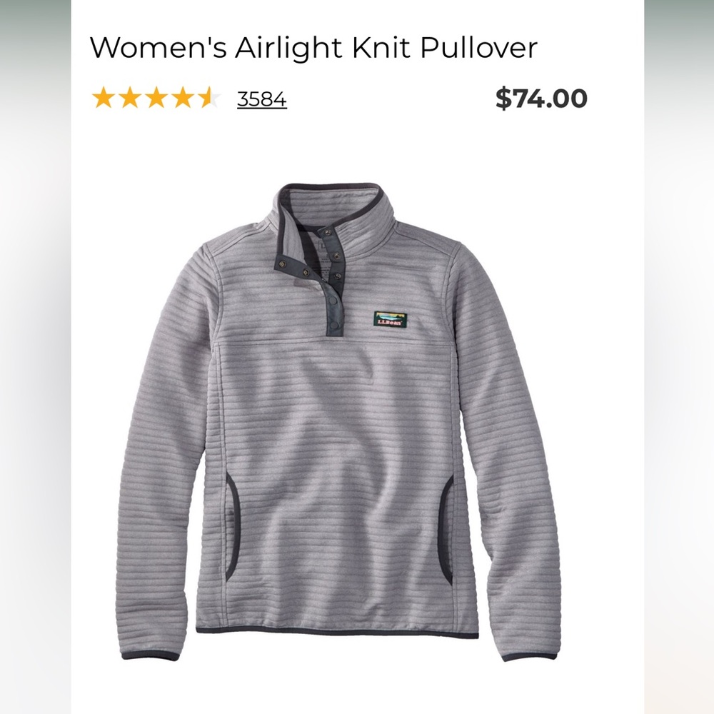 Women’s L.L.Bean Airlight Pullover